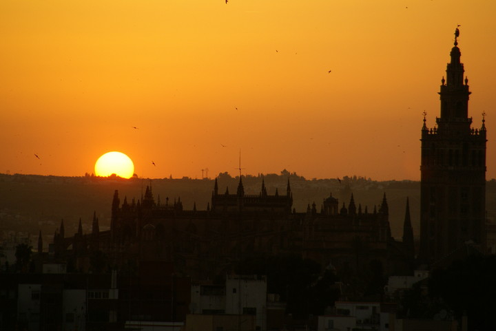 Fotos de Puesta de sol-Catedral de Sevilla