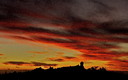 atardeciendo desde mi terraza
