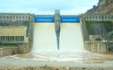 Pie de presa del pantano de Linares, Rio Riaza