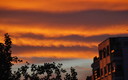 Atardecer  en la ciudad.