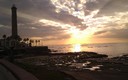 Atardecer en Chipiona (febrero)